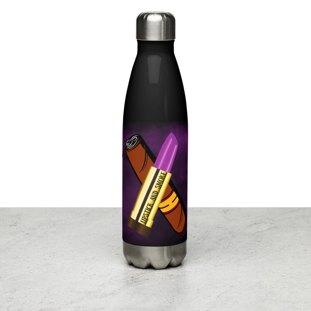 L&S Stainless steel water bottle-PuffPurple